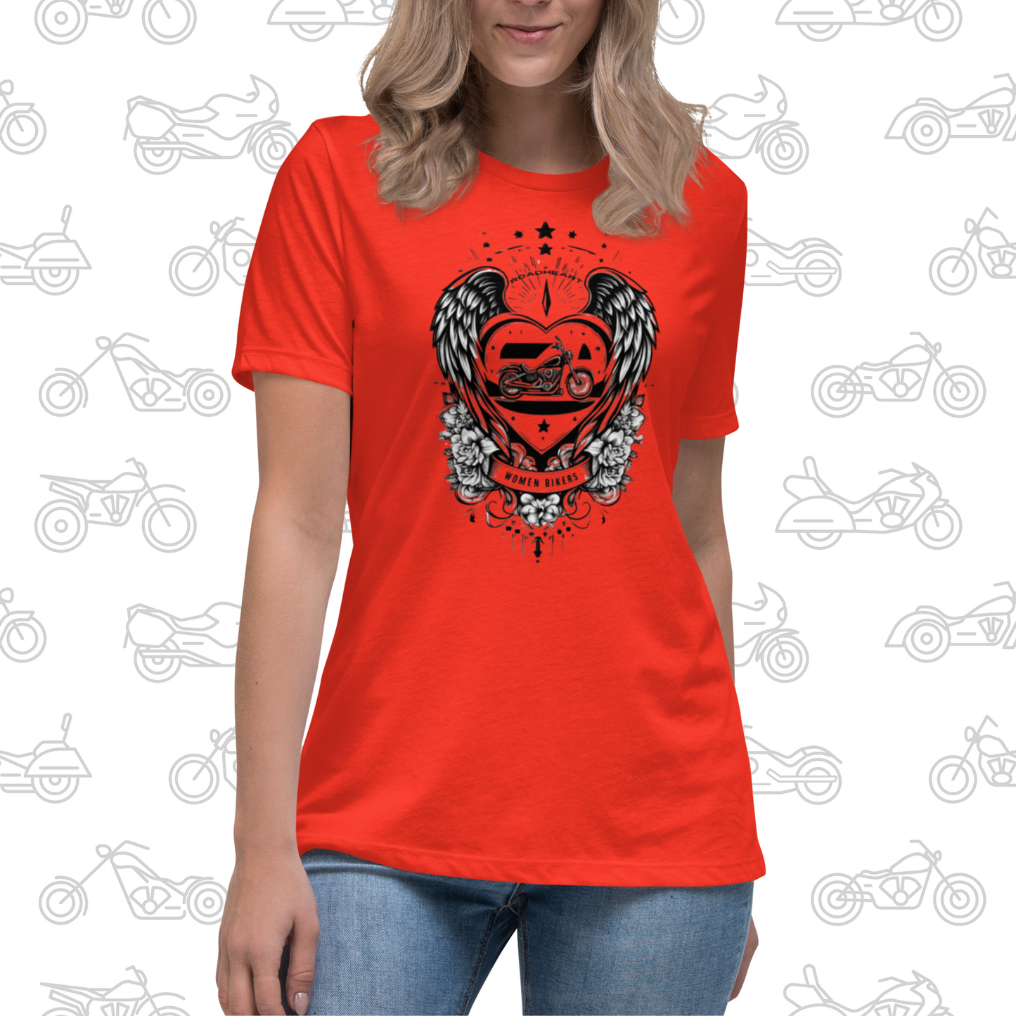 Aigle RoadHeart Women Motocycle T-Shirt