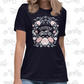 Flowers RoadHeart Women Motocycle T-Shirt