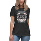 Flowers RoadHeart Women Motocycle T-Shirt