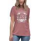 Flowers RoadHeart Women Motocycle T-Shirt